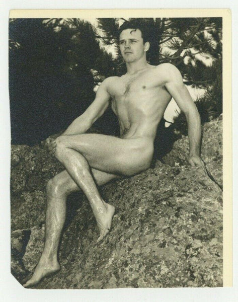 Nude Male Beefcake Photo 1950 Western Photography Guild Gay Physique Buff Q7290