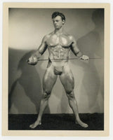 Bruce Of Los Angeles 1950 Original Nude Male Photo Gay Interest Physique Q7023