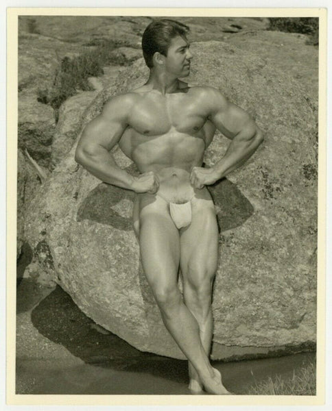 Larry Scott 1950 Western Photography Guild Beefcake Photo Gay Physique Q7103