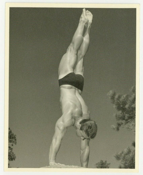 Larry Scott 1950 Western Photography Guild Beefcake Photo Gay Physique Q7105