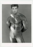 Original Bud Carlin 5x7 Colt Studio 1988 Jim French Beefcake Photo Gay J9430