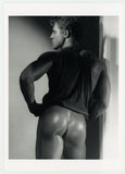 Original Bud Carlin 5x7 Colt Studio 1988 Jim French Beefcake Photo Gay J9431