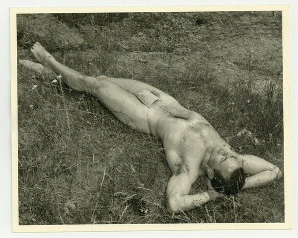 Lynn Lockard 1950 Beefcake Photo WPG Don Whitman Gay Physique Nude Male Q7556
