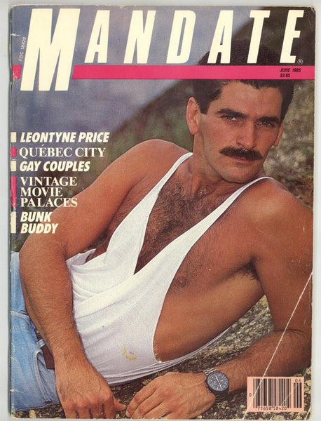 Mandate 1985 Mandate Publications Gay Interest Magazine 98pg LGBTQ M22468