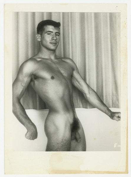 Milo Of LA 1960 Gay Physique Photo 5x7 Beefcake Nude Male Photo Chiseled J8384