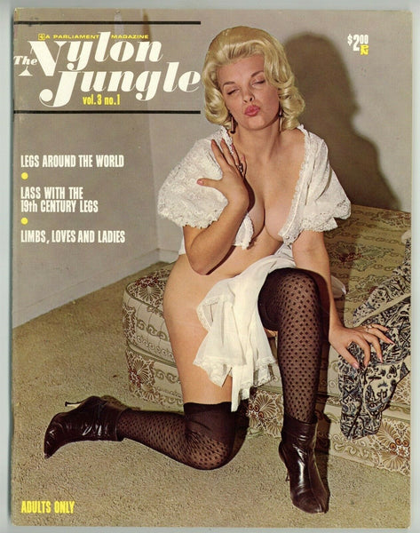 Emer Batters 1965 Nylon Jungle 80pg Parliament Stockings Legs High Heels M9361