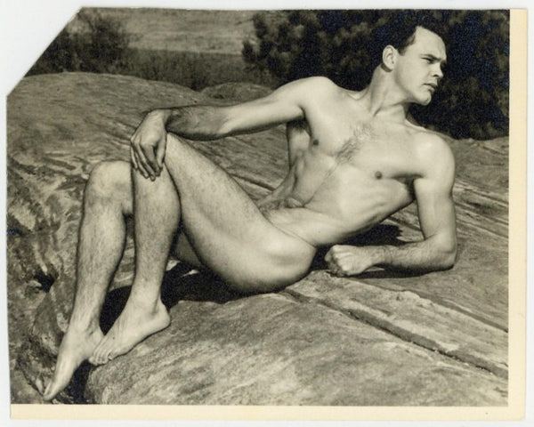 WPG Merle Shirley 1950 Beefcake Hunk 5x4 Don Whitman Nude Gay Physique Q8117