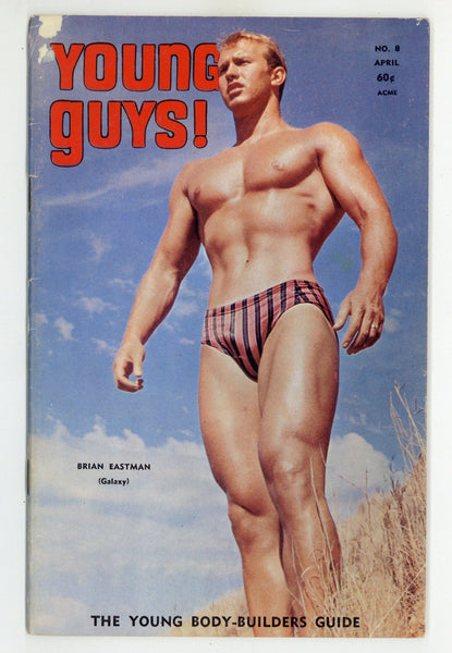 Young Guys #8 April 1967 Acme Tomorrow's Man, Vintage Male Beefcake M22377