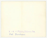 Pat Burnham 1950 Nude Male Beefcake Western Photography Guild Physique Man Q7079