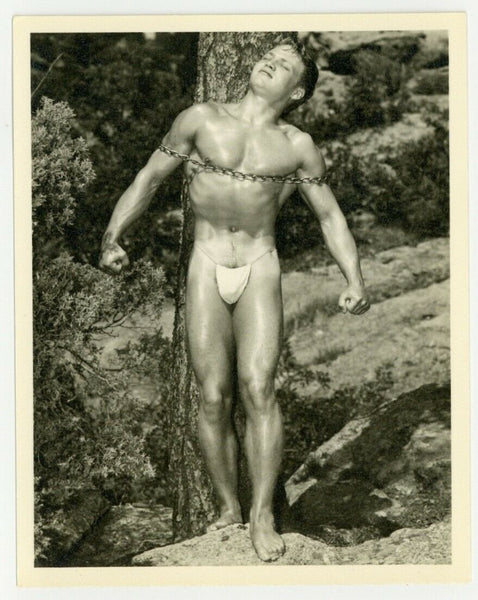 Pat Burnham Gay Physique Beefcake Photo 1950 Western Photography Guild WPG Q7003