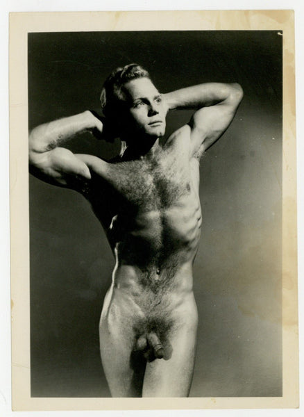 Pat Milo Of Los Angeles 1960 Beefcake Photo 5x7 Gay Physique Bodybuilder J8386