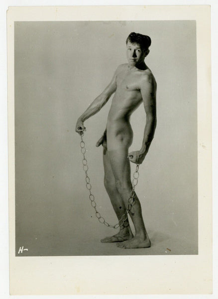 Phil Hornbrook 1960 Milo Of LA Gay Beefcake Photo 5x7 Greco Male Physique J8373
