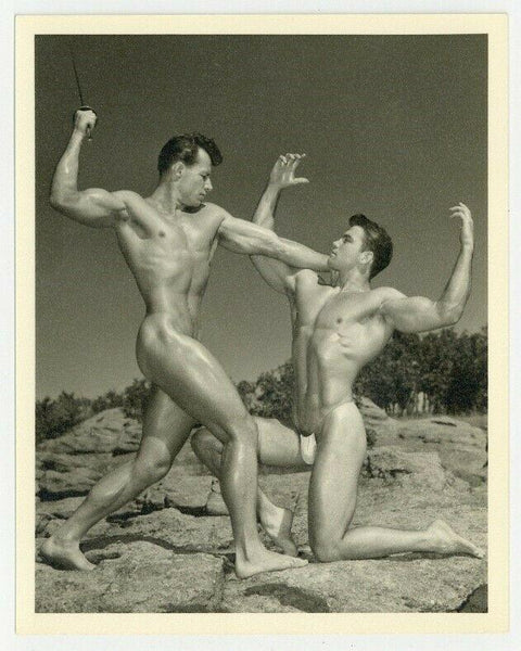 Phil Lambert & Keith Lewin 1950 Gay Physique Beefcake WPG Don Whitman Q7172