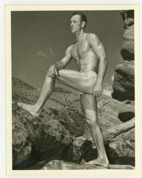 Splendid Gay Physique Photo 1950 WPG Don Whitman Handsome Beefcake Hunk Q7348
