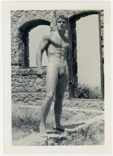 Victor Carlisle 1960 M.C. Woods Nude Gay Male Physique Beefcake Photo Q 8031