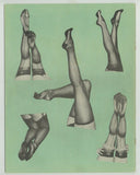Elmer Batters 1958 Black Silk Stockings 42pg Stockings Nylons Tip Top M9358