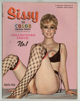 Sissy #1 Tudor House Inc 1968 Leggy Pinup Models 32pgs Long Legs Stockings Garter Belt Hosiery M22705