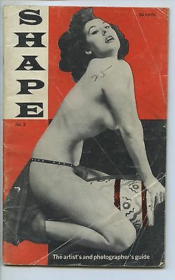 SHAPE #3 Vintage 1950's Pin-Up VIRGINIA BELL Diane Weeber Susan Woods