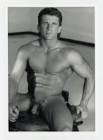 Paul Zion 1989 Colt Studios Jim French 5x7 Spectacular Physique Beefcake Hunk J9749