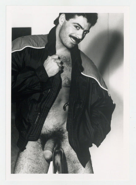 Ed Horst 1989 Colt Studios 5x7 Jim French Handsome Hairy Beefcake Gay Physique J9755