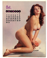 Cocktail Pinup Mixology Calendar 1960 Drink Recipes Bartender Saloon Speakeasy