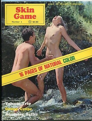 Skin Game #1 Soft Porn 1969 Hippie Nude Photo Art Magazine Gorgoeus Women 3433