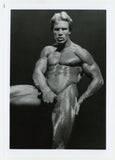 Mark Gamble Bodybuilder Hunk 1989 Colt Studios 5x7 Gay Physique Beefcake Photo J9782