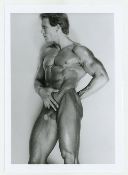 Mark Gamble Bodybuilder Hunk 1989 Colt Studios 5x7 Gay Physique Beefcake Photo J9784