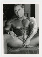 Mark Bradshaw 1994 Colt Studios Flirty Beefcake Hunk 5x7 Gay Physique Nude J9892