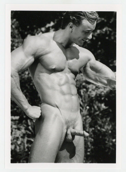 Mark Bradshaw 1994 Colt Studios Blonde Beefcake Hunk 5x7 Gay Physique Nude J9893