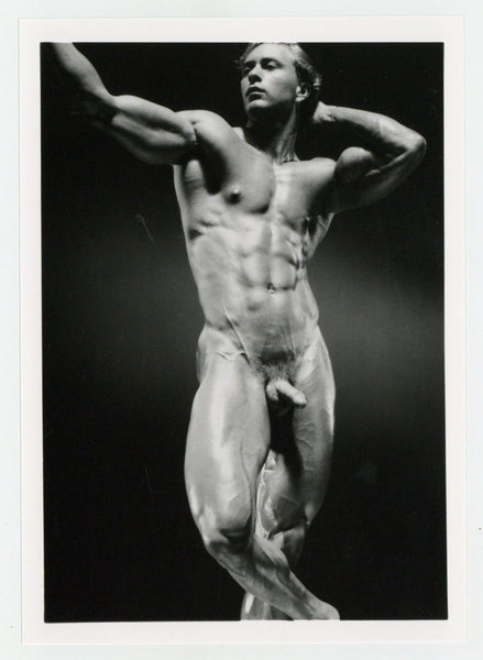Mark Bradshaw 1994 Colt Studios Blonde Muscular Beefcake Hunk 5x7 Gay Physique Nude J9895