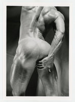 Mark Bradshaw 1994 Colt Studios Close Up Rear Ass Beefcake Hunk 5x7 Gay Physique Nude J9897