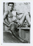 Joey Arena 1989 Colt Studios 5x7 Hairy Dark Handsome Gay Physique Beefcake J9904