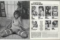 Bound To Please V4#1 HOM Inc 1986 The Slave & The Lash F.F. Campbell/Lou Kagan BDSM 48pgs M22720
