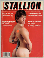 Stallion V3#11 Stallion Pub. Kirk Peterson, Felice Picano, Rick Donovan 84pgs Gay Interest M22728