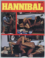 Hannibal #2 LDL 1975 Linden Dist. 48pgs Black Latino Beefcakes Gay Interest M22733