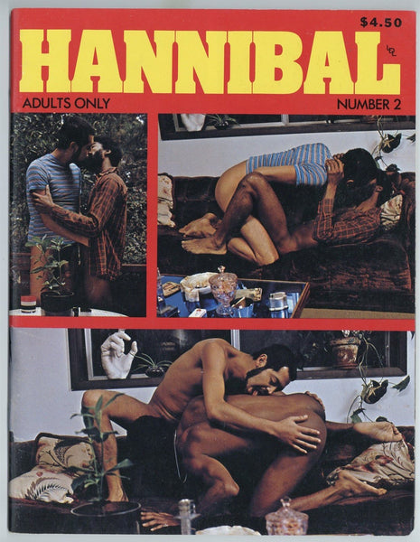 Hannibal #2 LDL 1975 Linden Dist. 48pgs Black Latino Beefcakes Gay Interest M22733