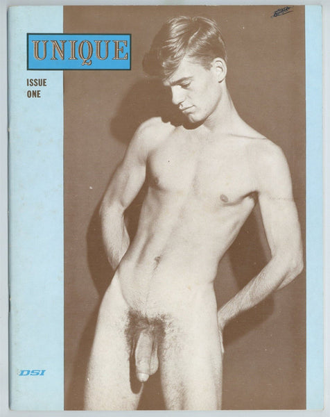 Unique #1 DSI 1967 Vintage Gay Beefcake Magazine Physique Culture 40pgs M22735