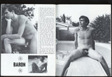 Baron V1#1 Solstice Society 1971 California Gay Physique Lifestyle 68pgs Handsome Hunks Nude M22739