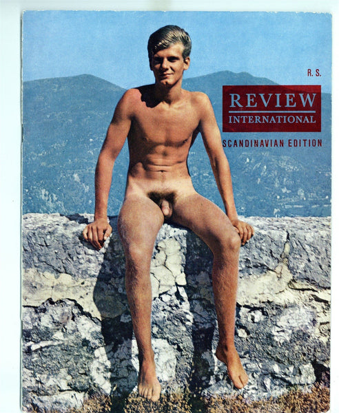 Review International #3 N.B. Copenhagen 1965 Gay Lifestyle 34pgs Outdoor Beautiful Men M22751