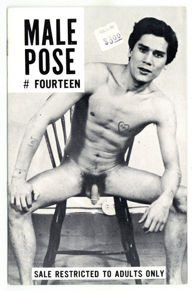 Male Pose #14 Darte Distributors Ltd. 1963 Vintage Gay Art Photography 24pgs M22766