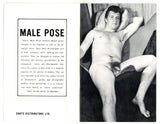 Male Pose #14 Darte Distributors Ltd. 1963 Vintage Gay Art Photography 24pgs M22766