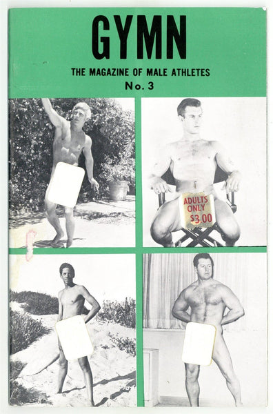 Gymn #3 Vintage Magazine Of Male Athletes 1950's Gay Physique 32pgs M22768