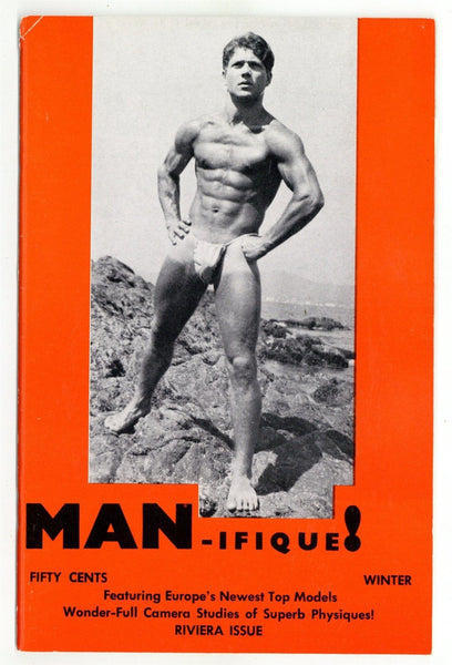 Man-ifique! V7#3 John Paignton Riviera Issue 1963 AMG Rick Wayne 40pg Gay Physique NF M22769
