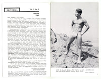 Man-ifique! V7#3 John Paignton Riviera Issue 1963 AMG Rick Wayne 40pg Gay Physique NF M22769