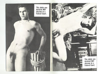 Male Nudist Portfolio #8 GVA Productions 1967 Gay Beefcake Photography 32pg VF M22770