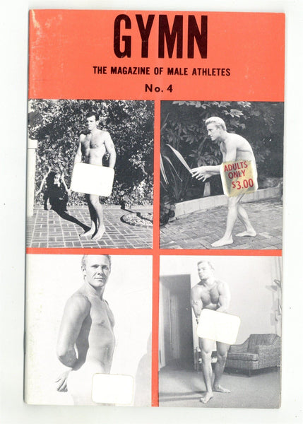 Gymn #3 Vintage Magazine Of Male Athletes 1950's Gay Physique 32pgs M22780