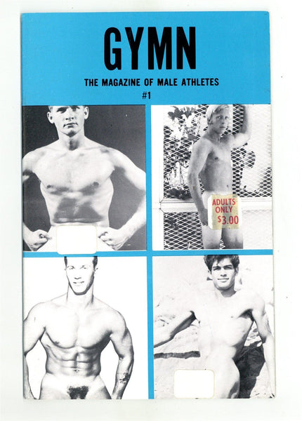 Gymn #1 Vintage Magazine Of Male Athletes 1950's Gay Physique 32pgs M22779