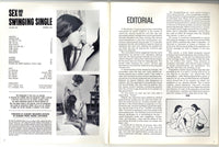 Sex And The Swinging Single V1#1 Academy/Parliament 1976 Hardcore Hippie Sex 64pg M22796