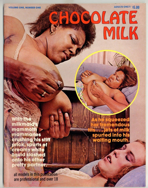 Chocolate Milk V1#1 Marquis Press Black Big Boob Female 48pg Pregnant Lactation BBW M22802